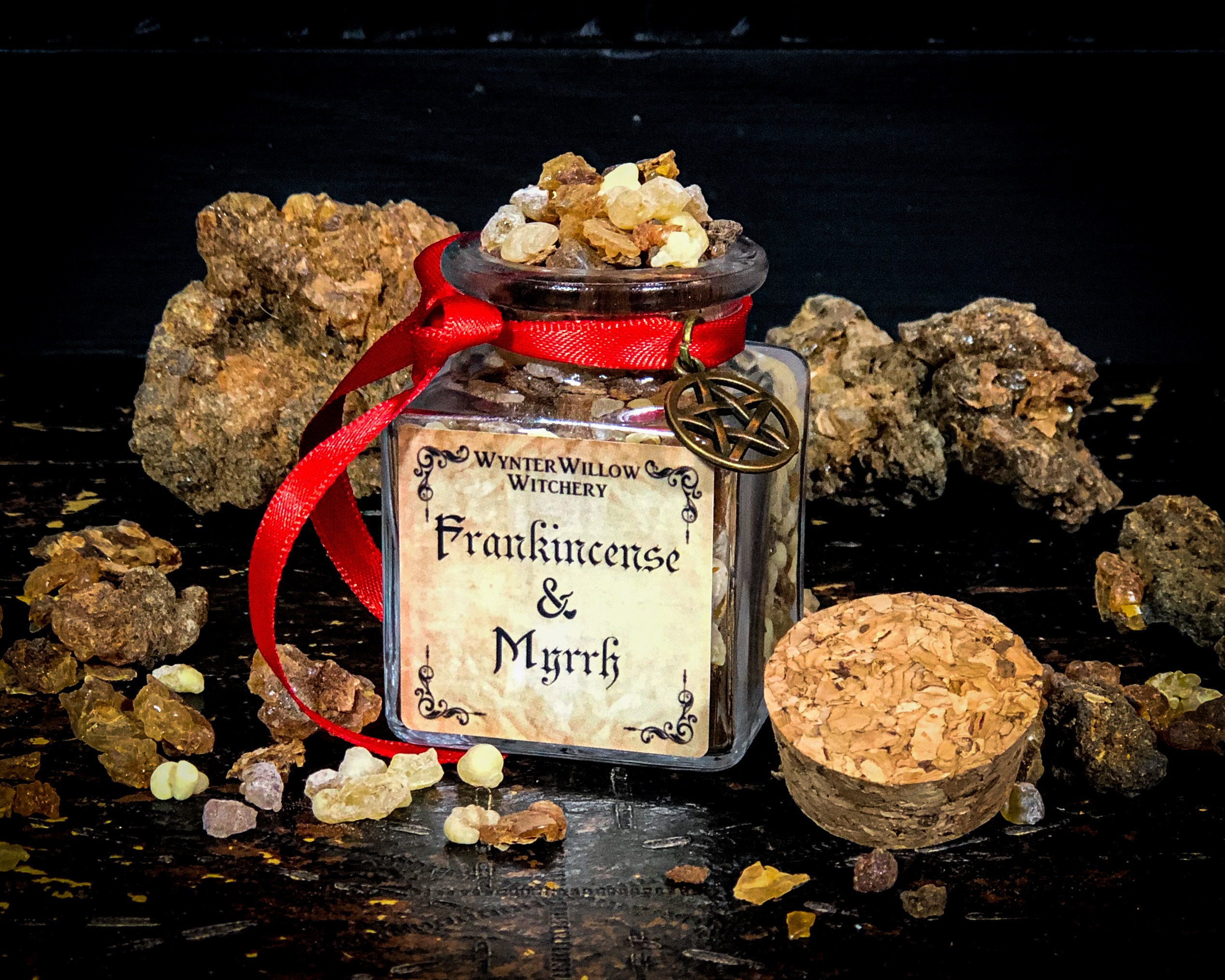 Frankincense And Myrrh Resin To Burn For Purification And Etsy