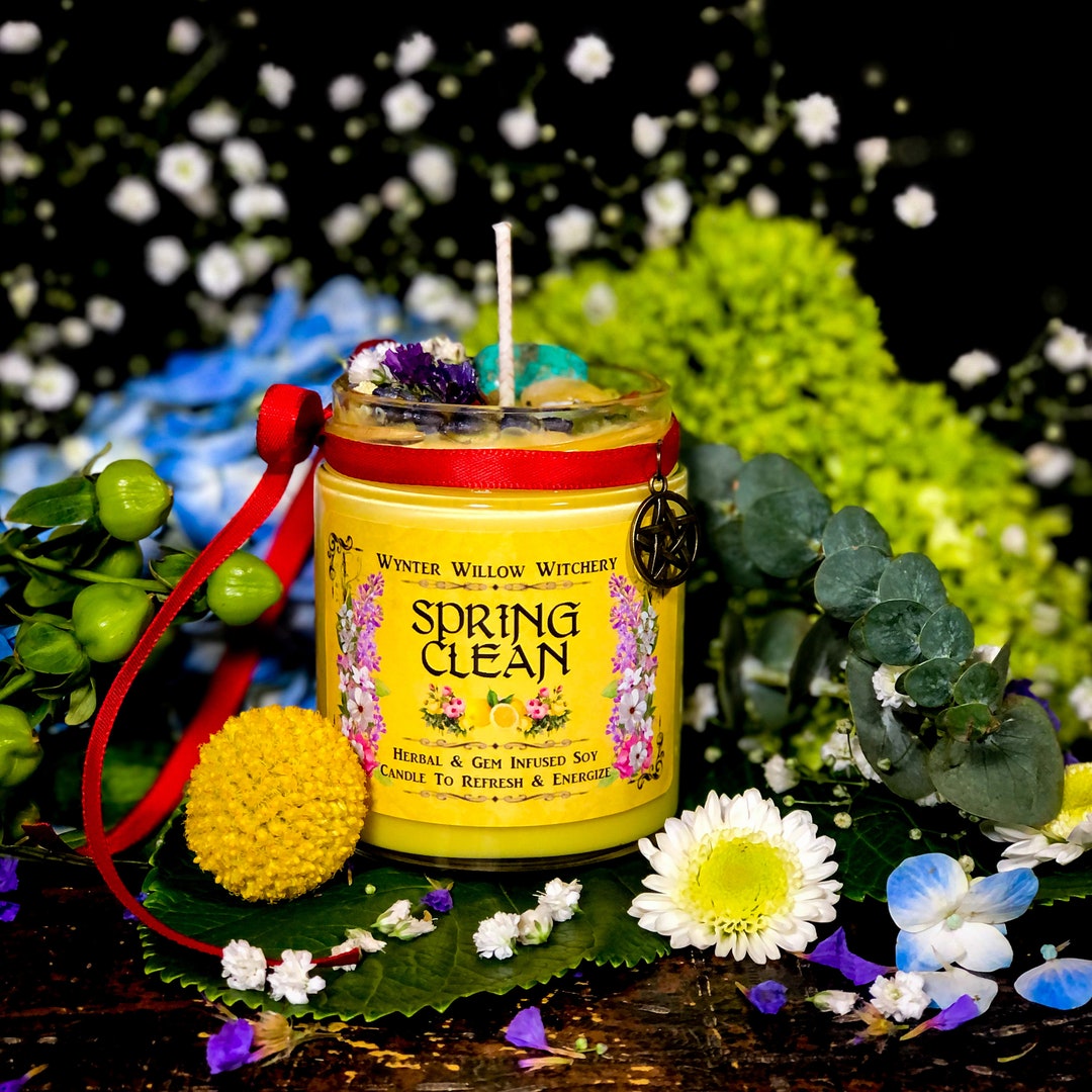 NEW Spring Clean Candles to Help Get Energy Moving Spring Etsy