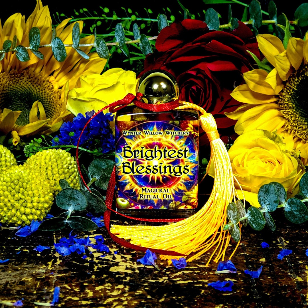 Planetary Ritual Oils Brightest Blessings Ritual Oil: Planetary Magick, Prosperity and ...