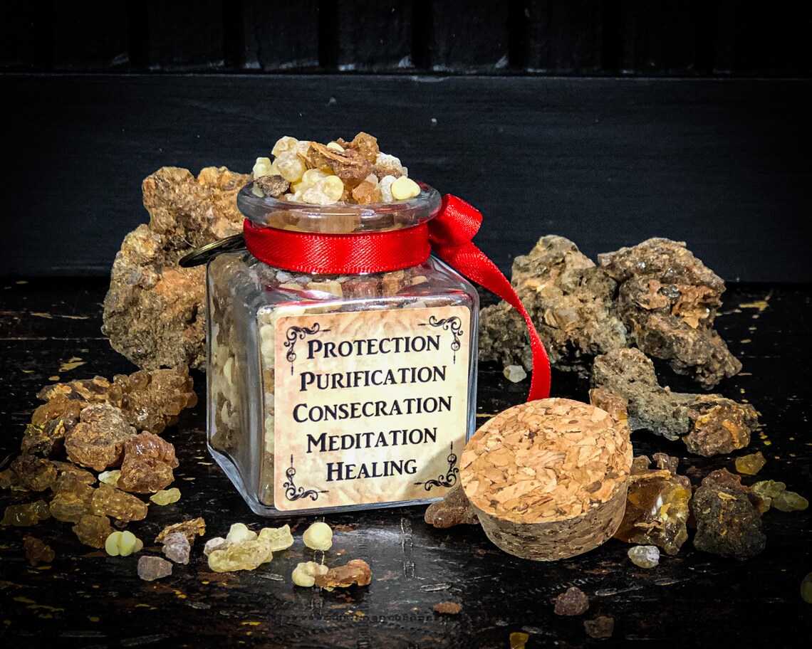 Frankincense and Myrrh Resin to Burn for Purification and Etsy