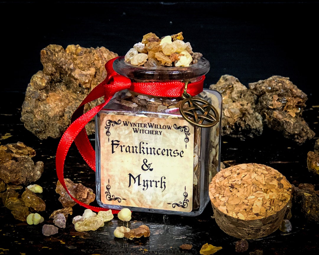 Frankincense and Myrrh Resin to Burn for Purification and Etsy