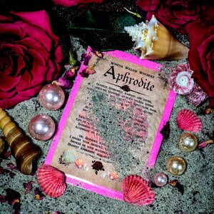 NEW!!! Aphrodite Ritual Candle, Aphrodite Goddess of Love Offering ...
