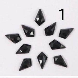 AA+ Quality 1 Match Pair Of Natural Mix Gemstone Kite Shape Approx. 13X8 MM Rose Cut Flat Bottom High Polished Jewelry Making Handmade Stone