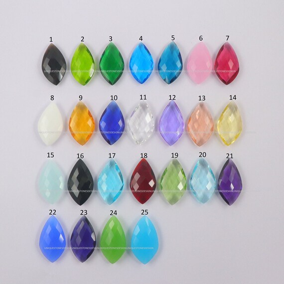 Briolette cut deals gemstones