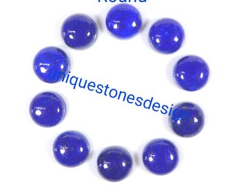 Lapis Lazuli Cabochon, Round, Oval, Pear, Cushion, Jewelry Making