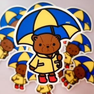 IKEA DJUNGELSKOG Bear Waterproof/Weatherproof Sticker