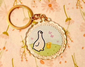Relaxing Ducky Keychain