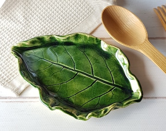 Talisman Designs 1850 Spoon Rest Ceramic Green Talisman Designs 1850 Spoon Rest Ceramic Green