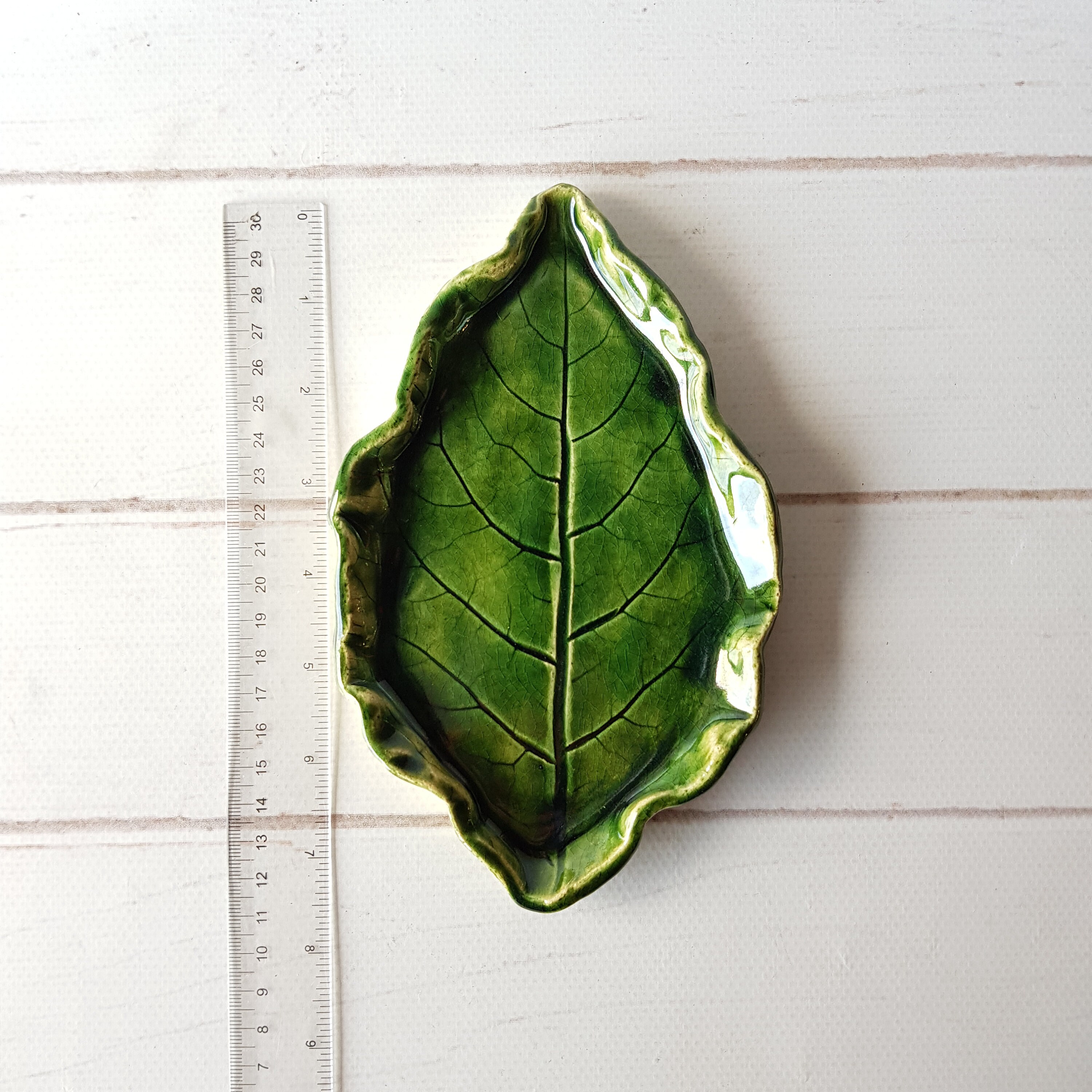 Ceramic leaf spoon rest handmade Kitchen green spoon rest Etsy