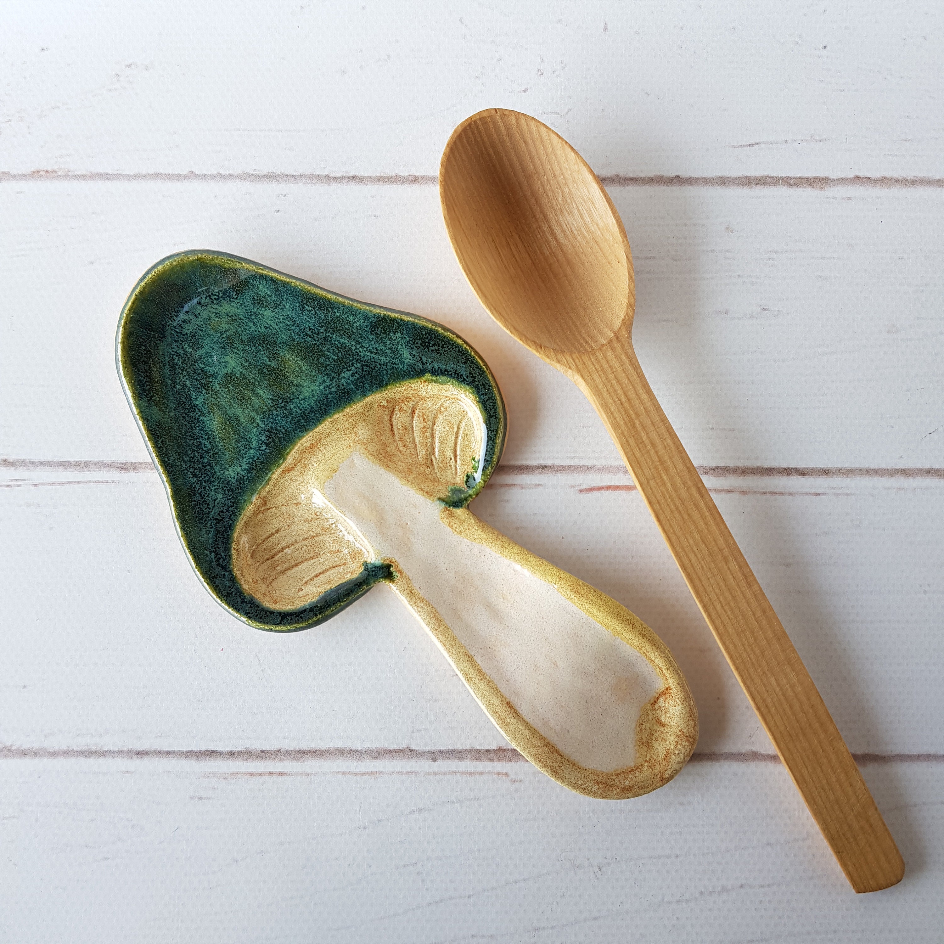 handmade ceramic spoon rest