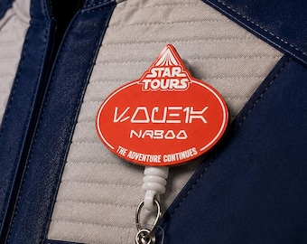 Custom Star Tours Nametag