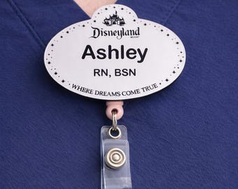 Custom Disneyland Nametag