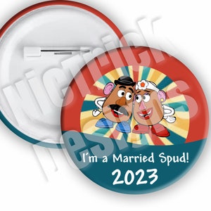 I&#39;m A Married Spud! Disney Pin