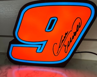 NASCAR Inspired LED Light Box. More designs coming!