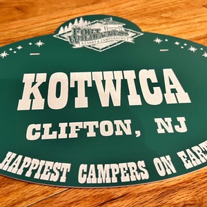 Custom Disney Fort Wilderness Sign