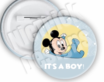 Gender Reveal Disney Pin