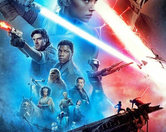 Star Wars// the force awakens Movie Collector/'s Poster Print 11/" x 17/" B2G1F