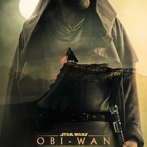 Póster de coleccionista de Obi-Wan Kenobi (11" x 17") B2G2F