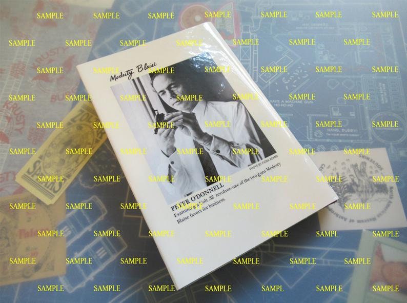 Modesty Blaise カバー　パルプフィクション ノート　映画プロップ Pulp Fiction Modesty Blaise Prop Book Vincent Vega Movie