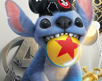 Póster de la película Lilo y Stitch de Disney 2025, 11x17 pulgadas. Compra 2 y llévate 1 gratis.