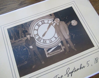 Iron Studios Statua Ritorno Al Futuro III - Marty & Doc Clock Tower Deluxe Art Scale 1/10, In Resina