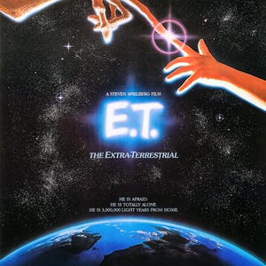 E.T. the Extra-Terrestrial  ( 11&quot; x 17&quot; ) Movie Collector&#39;s Poster Print - B2G2F