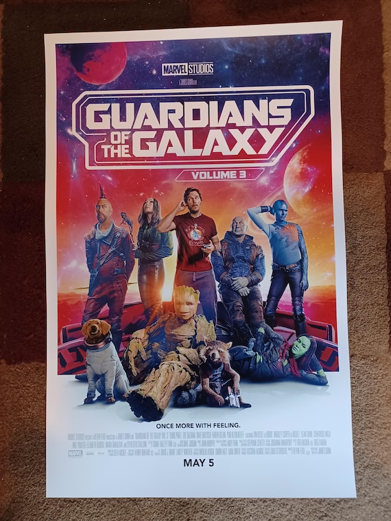 Guardians of the Galaxyポスター Guardians of the Galaxy Vol. 3 Movie Poster 8x10 11x17 16x20