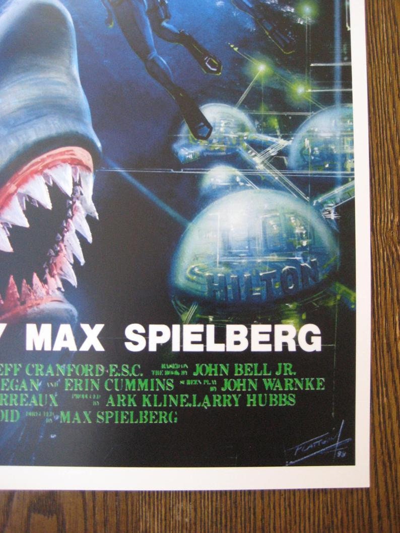Back to the Future 2 JAWS 19 Movie Collectors Poster - Etsy 日本