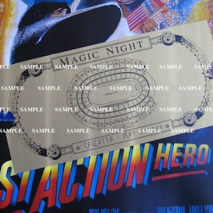 The Last Action Hero - Reproduction Magical Ticket Prop