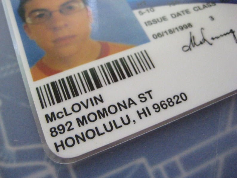 Super Bad - Mclovin I.D. License Prop - Etsy