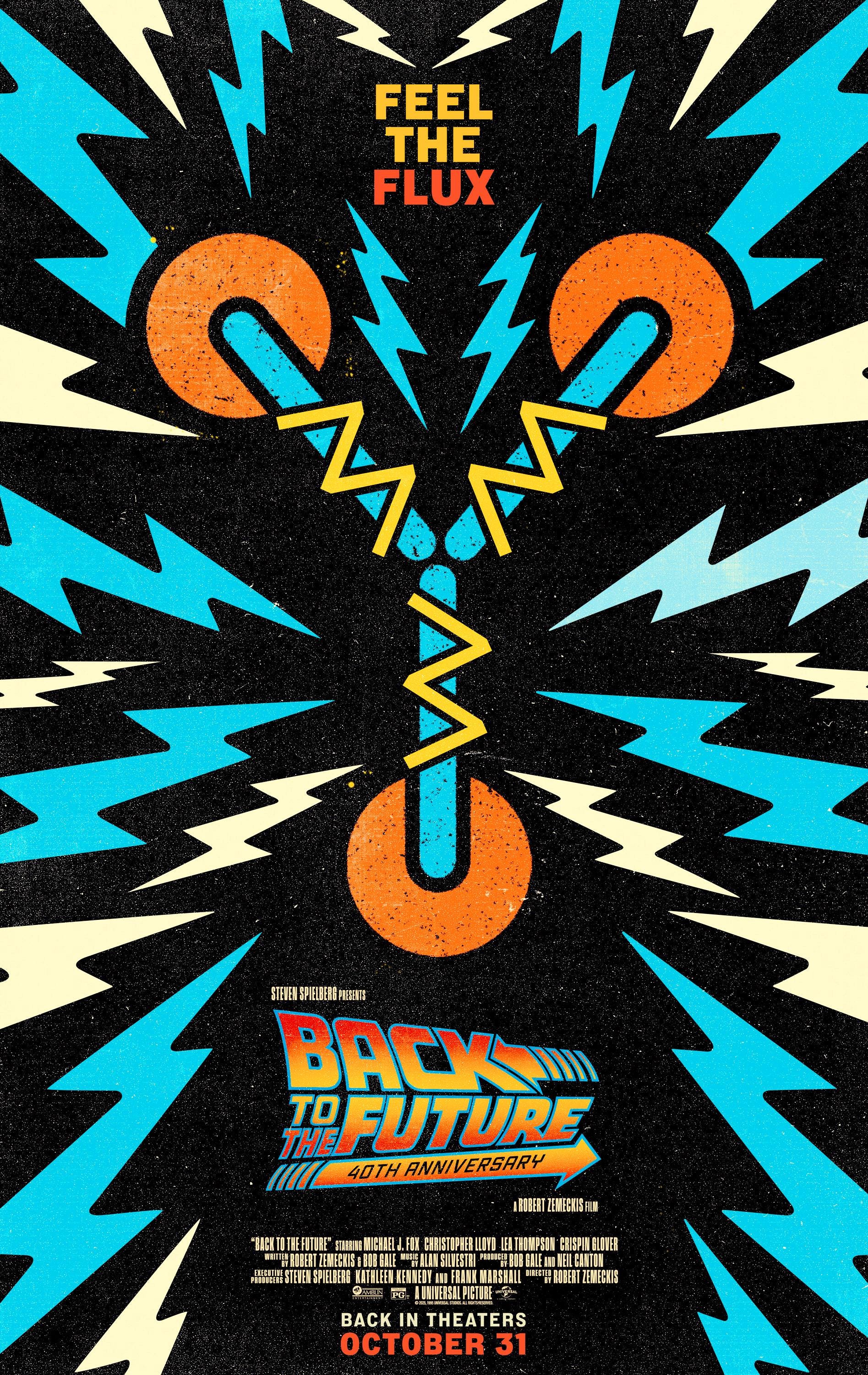 Back to the Future 40th Anniversary 11x17 Movie Poster Marty Mcfly