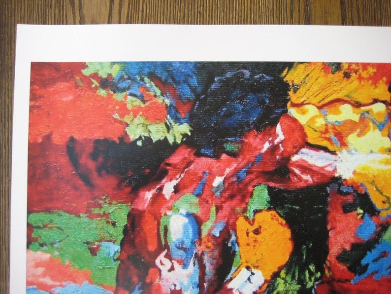 Rocky Balboa And Apollo Creed Painting