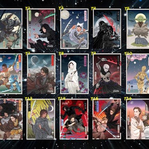 Pósteres coleccionables de Star Wars 2025 Japan Celebration (11" x 15.5") B2G1F