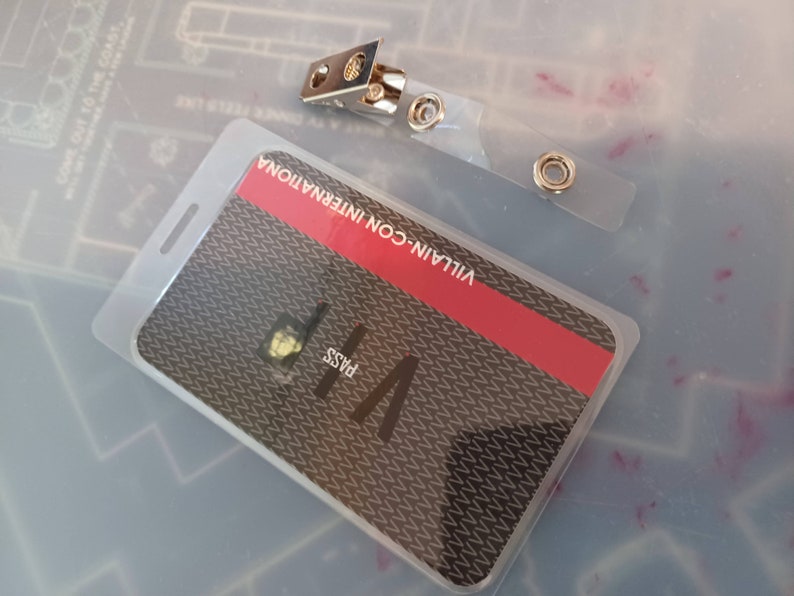 Minions - Scarlet Overkill - Custom Made - Villain Con - I.D. Badge ...