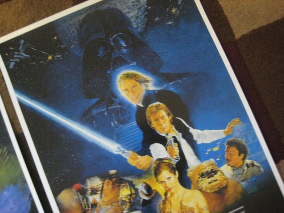 コレクション STAR WARS TRILOGY POSTER BOX LE1600 Star Wars Trilogy Original Movie Posters Set of 3, Luke Skywalker