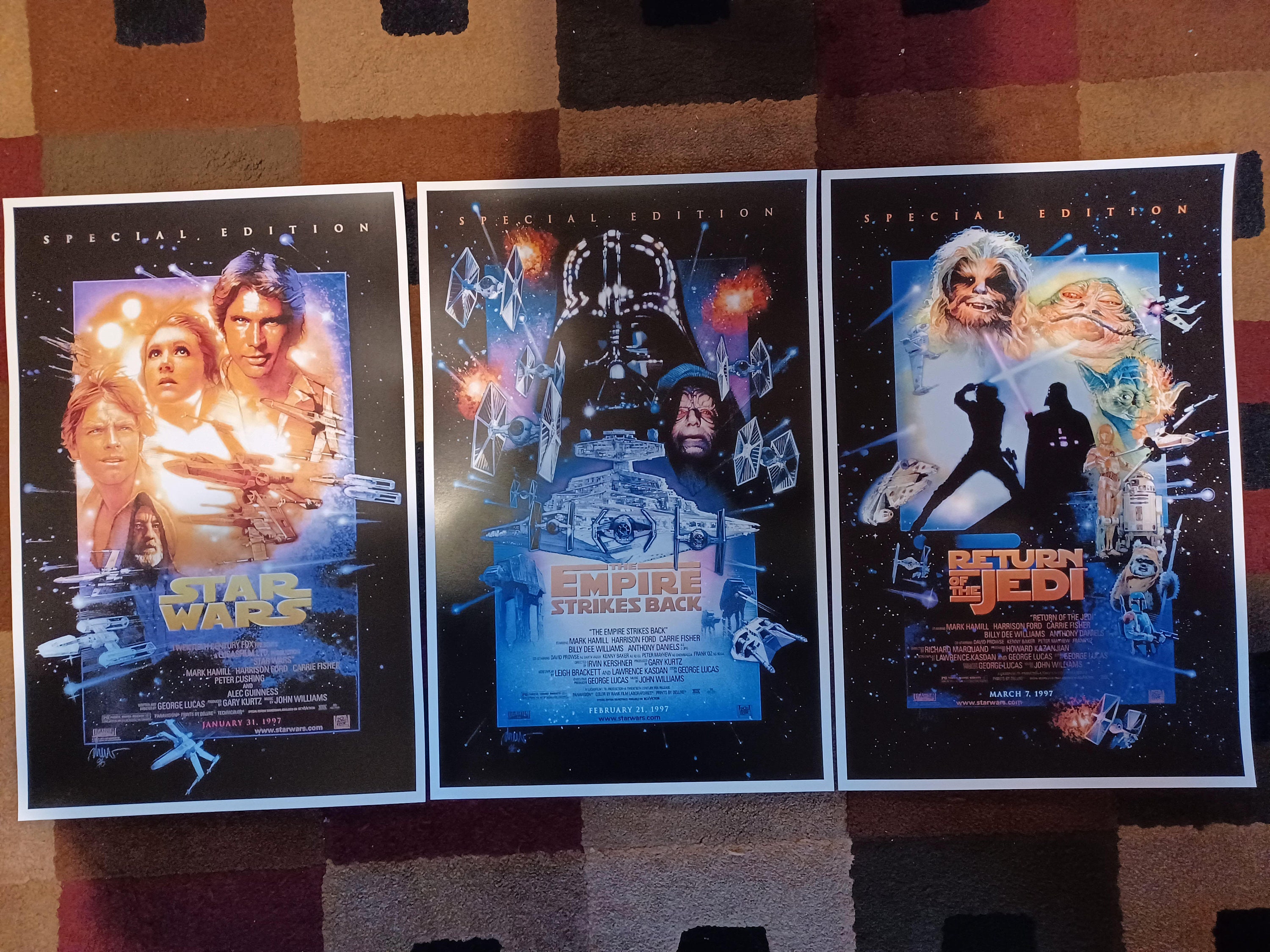 コレクション STAR WARS TRILOGY POSTER BOX LE1600 Star Wars Trilogy