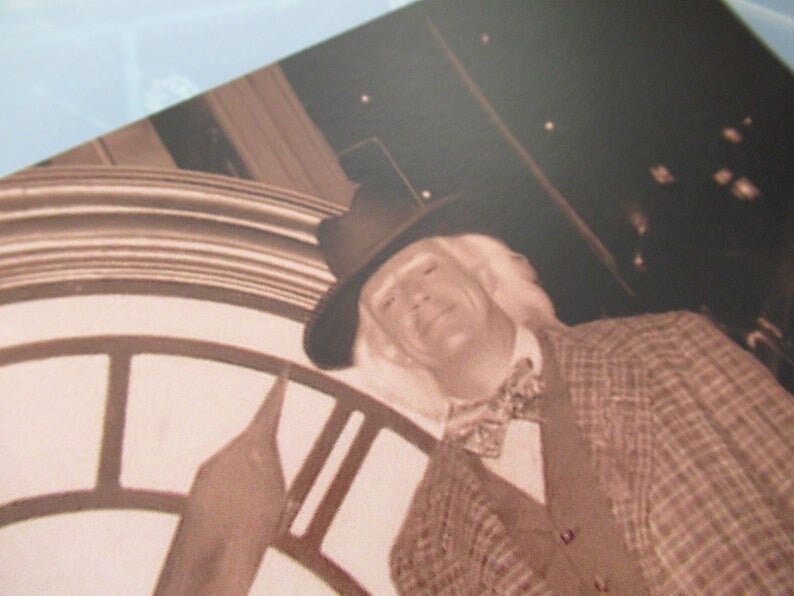 marty and doc clock