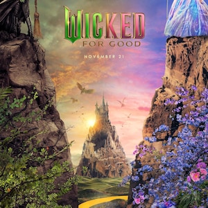 Póster de película "Wicked For Good" (11" x 17") para coleccionistas, B2G1F