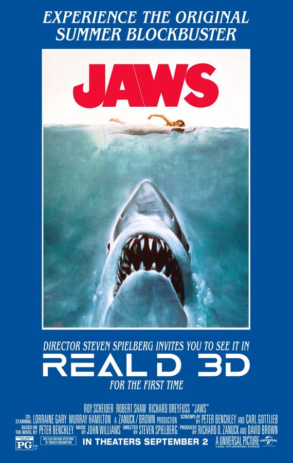 ssur サー シルクスクリーン JAWS ポスター ジョーズ 映画ポスター