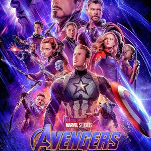 Avengers  Endgame ( 11&quot; x 17&quot; ) Movie Collector&#39;s Poster Print  B2G2F