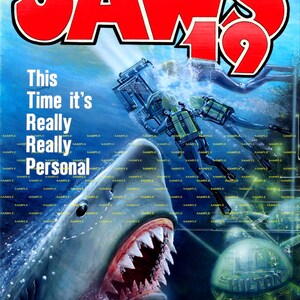 Back to the Future 2 JAWS 19 Movie Collectors Poster