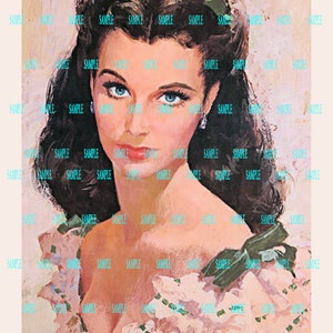 Gone with the Wind ( 11" x 15.25" ) Collector's Poster Print - ( T2 )B2G1F