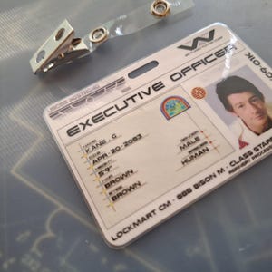 Alien USCSS Nostromo Kane I.D. Badge Cosplay Novelty
