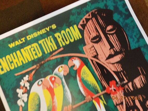 Disney Enchanted Tiki Room 1963 Collectors 11