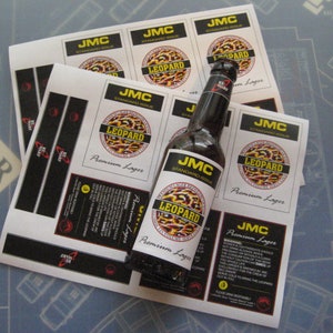 Red Dwarf - Custom Made ( JMC Beer ) Bottle Labels Set of Six