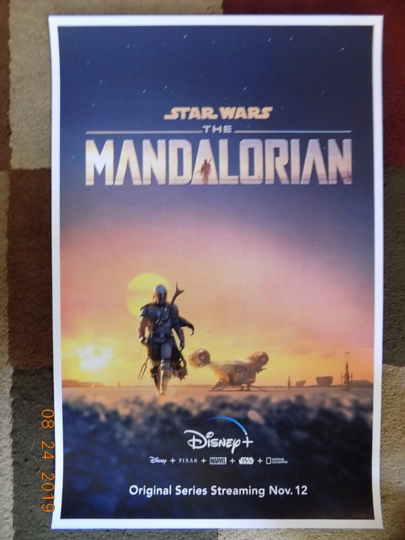 The Mandalorian Movie Collector/'s Poster Print DISNEY STAR WARS 11” X 17”