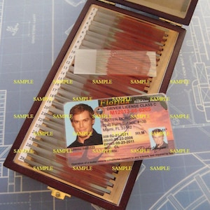 Dexter TV Series Dexter Morgan Driver's License Cosplay Prop