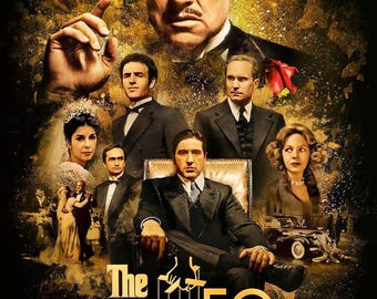 The Godfather 11" x 17" Collector's Movie Poster B2G1F