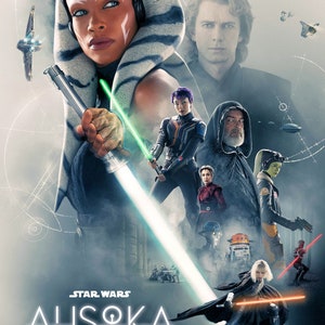 Disney Star Wars Ahsoka 11" x 17"  Collector's Poster  B2G1F