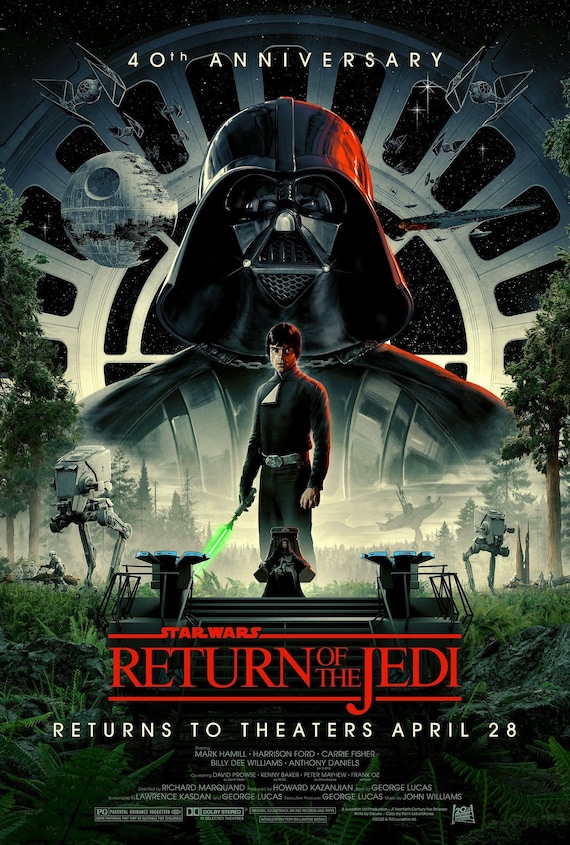 Star Wars Return of the Jedi Special Edition Poster 24x36